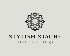 Stylish Flower Event logo design