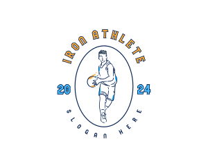 Basketball Athlete Training logo design