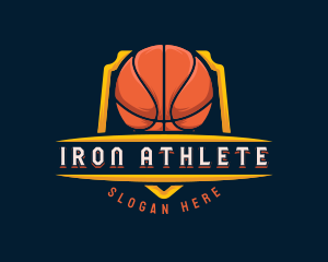 Basketball League Tournament logo design