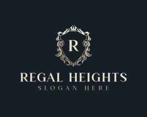 Regal Wedding Crest logo design