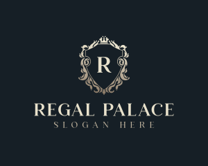 Regal Wedding Crest logo design