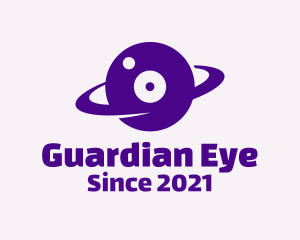 Planet Eye Orbit logo design