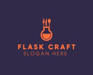 Gastronomy Food Flask logo