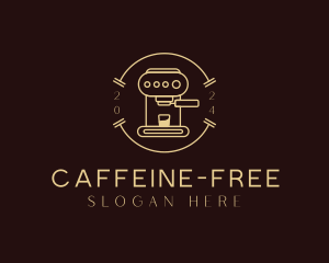 Espresso Coffee Cafe  logo design