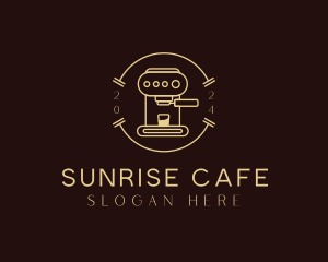 Espresso Coffee Cafe  logo design