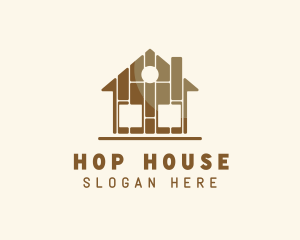 Brick House Tile logo design