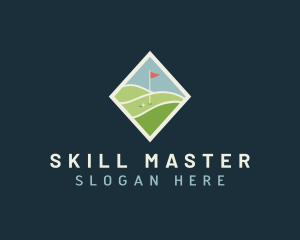 Golf Course Tournament logo design