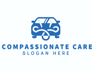 Car Wash Cleaning  Logo