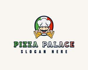 Italian Chef Pizza logo design