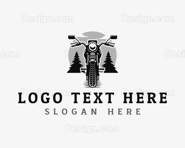 Motorcycle Auto Racing Logo