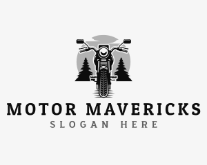 Motorcycle Auto Racing logo design