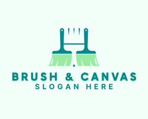 Painter Paint Brush logo