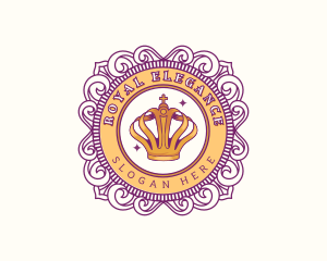 Royal Monarch Crown logo design