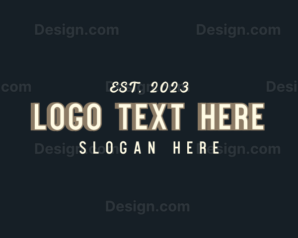 Fancy Elegant Business Logo