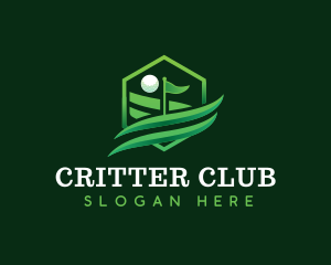 Golfer Sports Club logo design