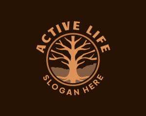  Organic Tree Nature logo design