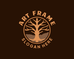  Organic Tree Nature logo design