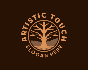  Organic Tree Nature logo design