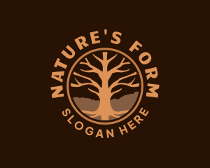  Organic Tree Nature logo design