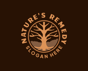  Organic Tree Nature logo design