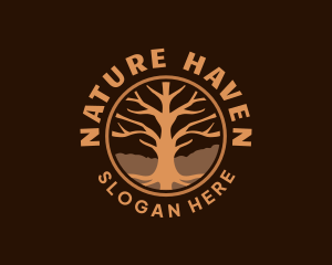  Organic Tree Nature logo design