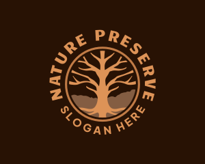  Organic Tree Nature logo design