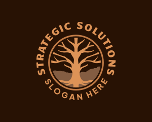  Organic Tree Nature logo design