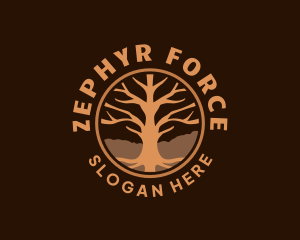  Organic Tree Nature logo design