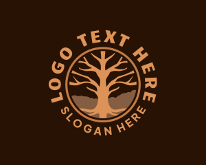 Tree - Organic Tree Nature logo design