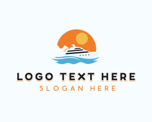 Yacht Cruise Ship logo