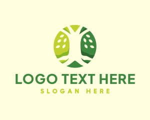 Eco Forest Tree Logo