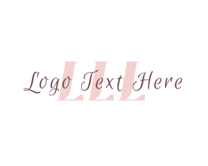 Elegant Cursive Fashion logo