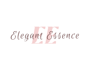 Elegant Cursive Fashion logo design