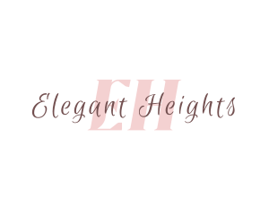 Elegant Cursive Fashion logo design