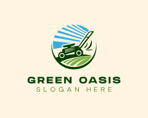 Lawn Grass Mower logo