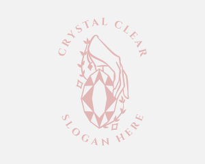 Elegant Gemstone Boutique logo design