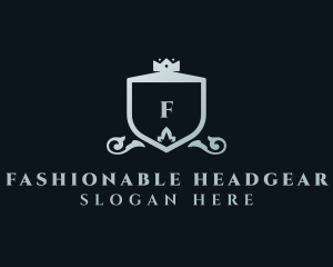 Royalty Crown Shield logo design