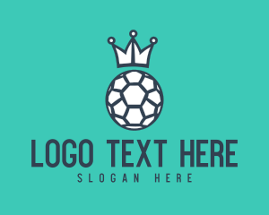 Soccer Ball Crown logo