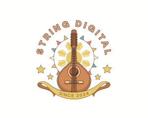 Philippine String Guitar logo design