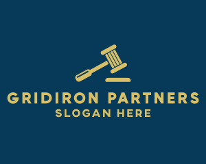 Law Firm Gavel logo design