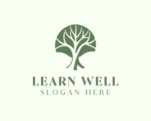 Tree Nature Wellness logo design