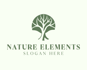 Tree Nature Wellness logo design