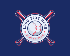 Baseball League Sport Logo