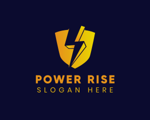 Shield Power Lightning logo