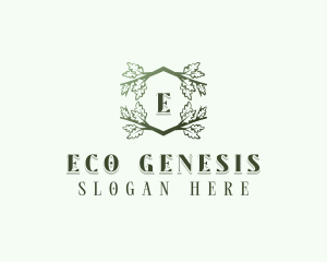 Eco Nature Wellness logo design