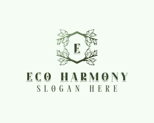 Eco Nature Wellness logo design