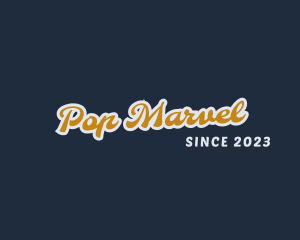 Retro Pop Business logo design