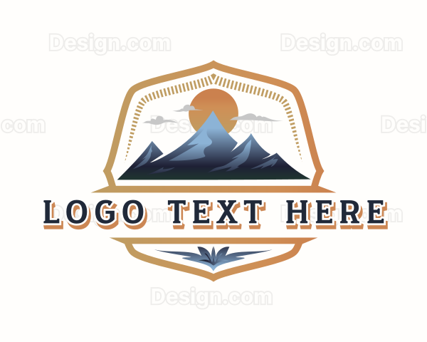 Mountain Travel Adventure Logo