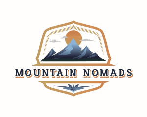 Mountain Travel Adventure logo design