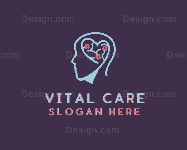 Flower Heart Mental Counselling Logo
